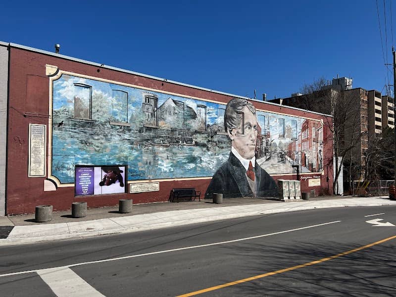 Mural portrait of George Kennedy - Image 1