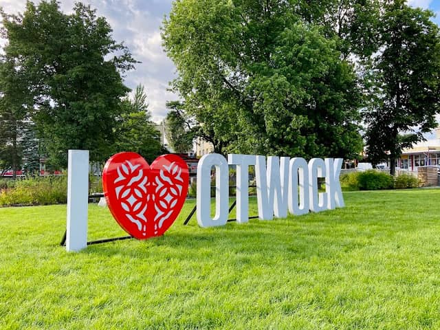 Świecący napis I<3 OTWOCK - Image 1