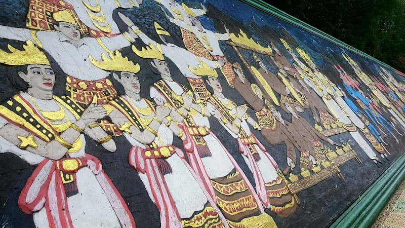 Mural Pengantin Adat Lampung - Image 1