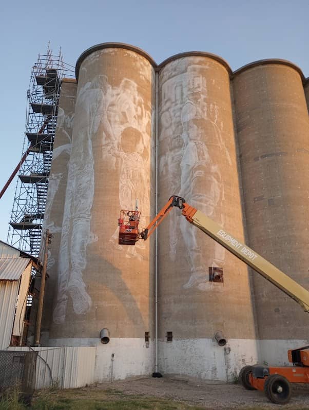 McKinney Silo Mural Project - Image 1