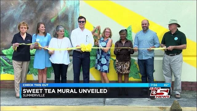 Birthplace of Sweet Tea Mural - Image 3