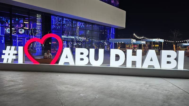 I Love Abu dhabi Sign - Image 2