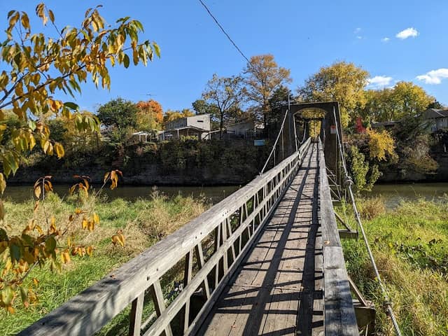 Iowa Falls Swinging Bridge - Image 1
