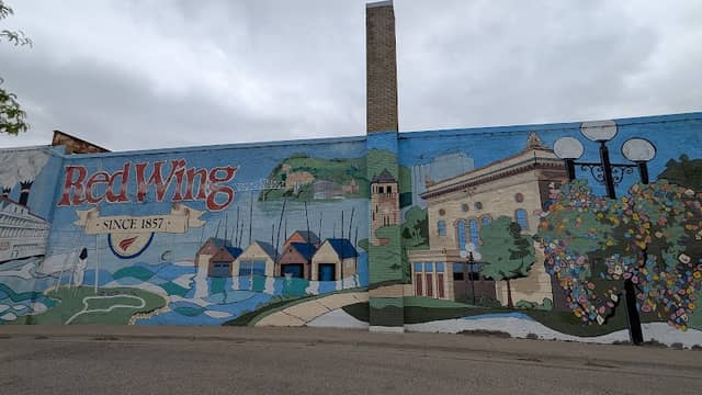 Red Wing Mural - Image 1