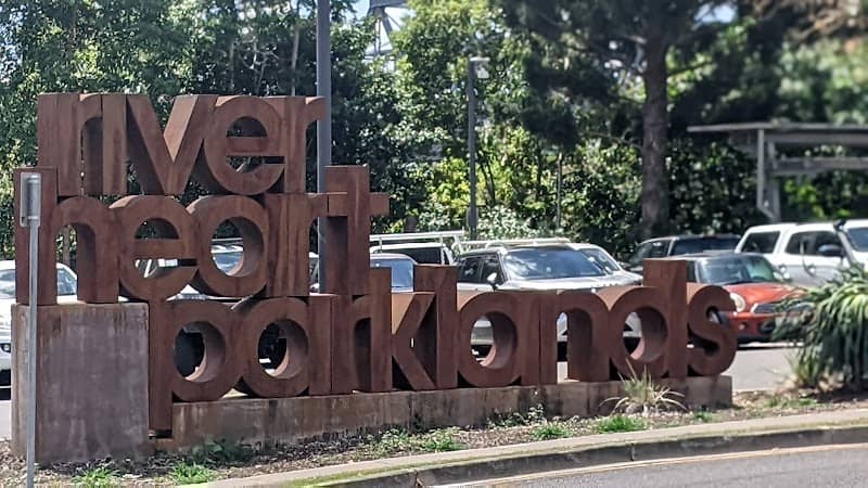 River Heart Parkland sign - Image 1