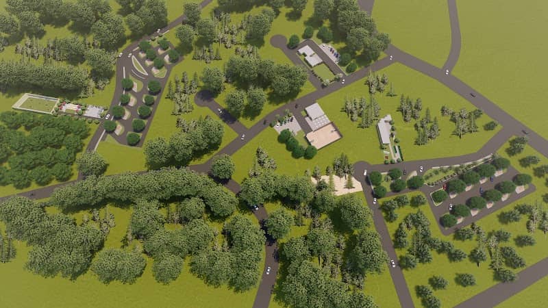 Drones Eye View RV Park - Image 1