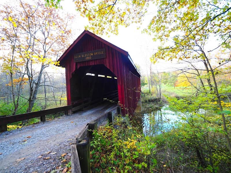 Historic Bean Blossom Covered Bridge - Image 1