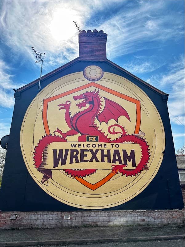 Welcome To Wrexham Mural - Image 1