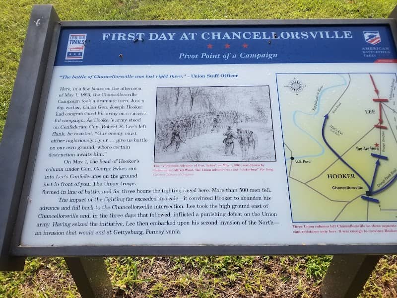 First Day at Chancellorsville Battlefield - Image 2