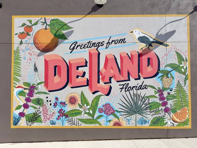 Greetings from DeLand Mural - Image 1
