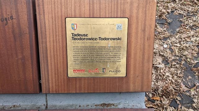 Ławeczka Znanych Gliwiczan #1 - Image 1