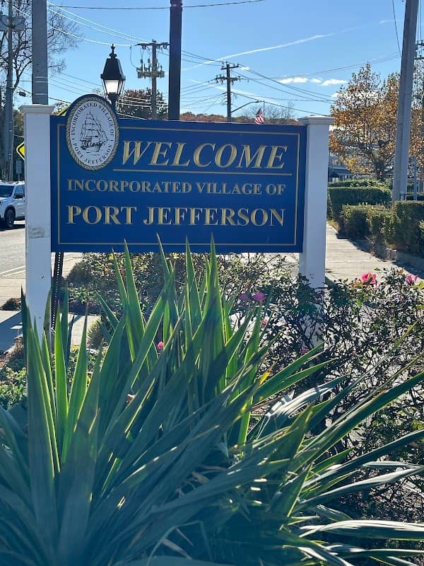 Welcome to New York Sign – Port Jefferson - Image 1