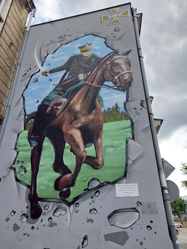 Mural Ułan na koniu - Image 1