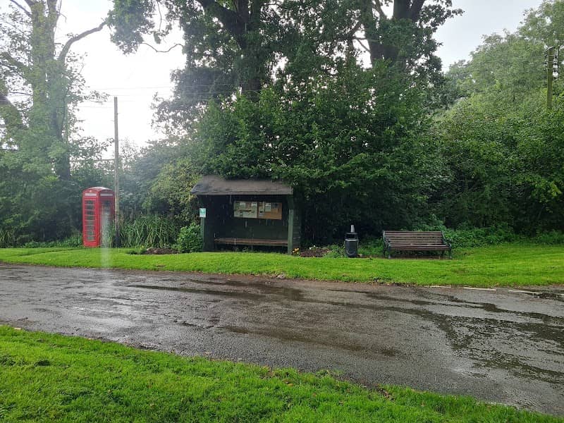 Wellbeing Telephone Box Libary & Wooden Shelter - Image 1