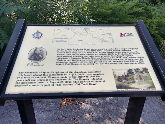 Daughters of American Revolution, Gen. Braddock memorial - Image 2