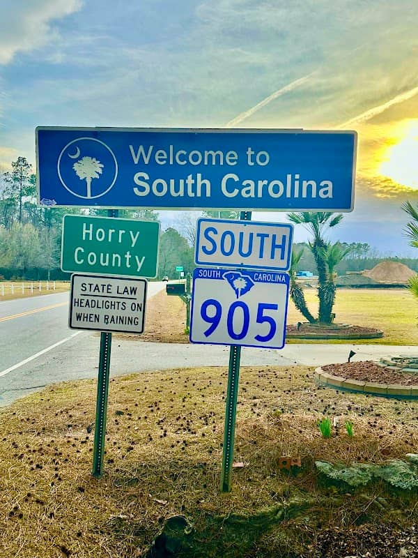 Welcome to South Carolina Sign (SC-905) - Image 1