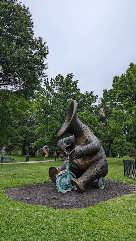 One of Us on a Tricycle sculpture - Image 3