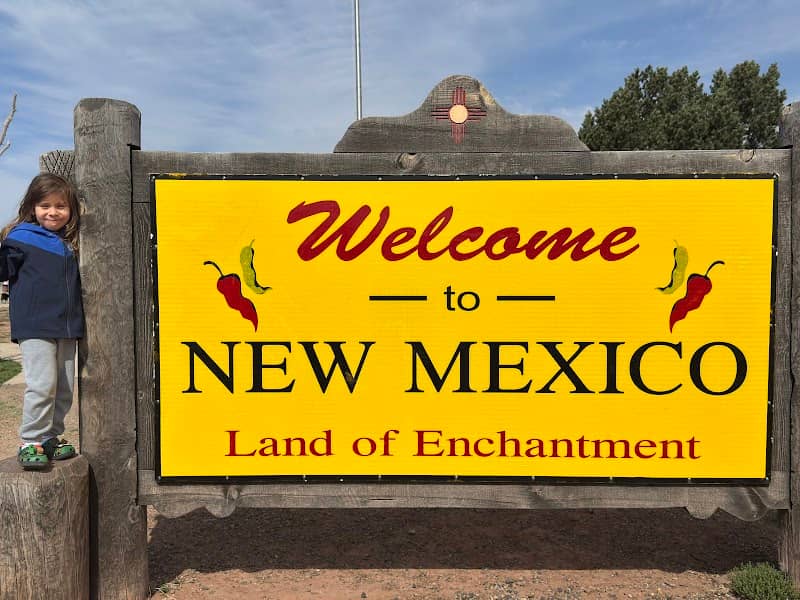 Welcome to New Mexico Sign - Image 1