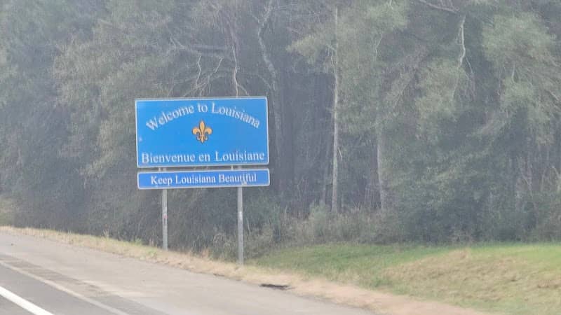 Welcome To Louisiana Sign - Image 2