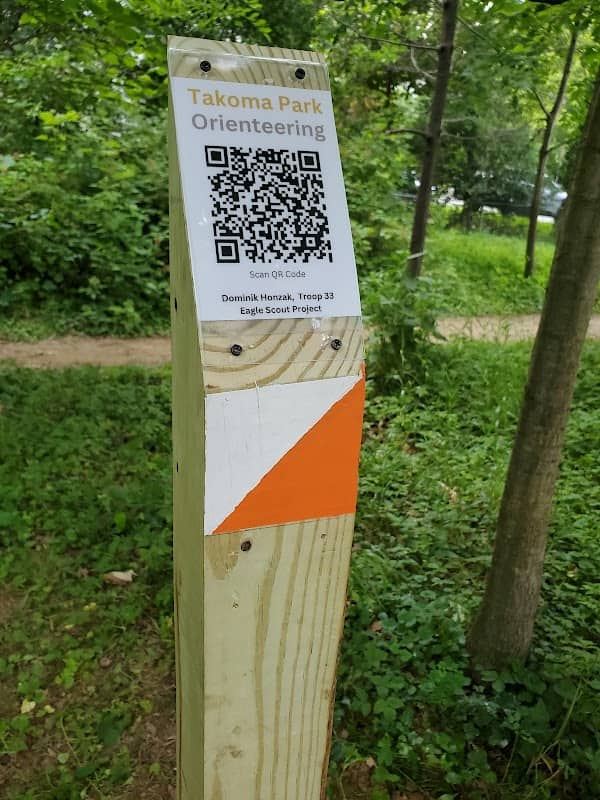 Takoma Park Orienteering Post - Image 1
