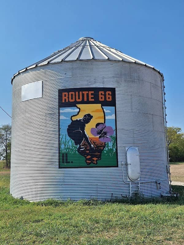 Illinois Brick Road Curve - Old Route 66 - Image 1