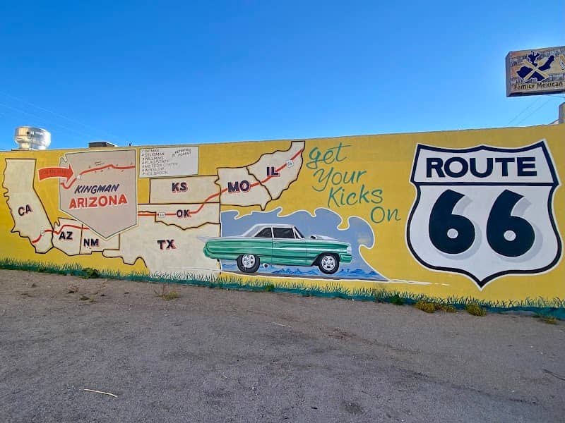 Route 66 Mural - Image 1