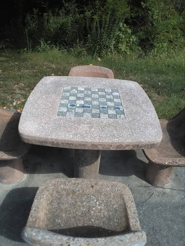 Park Chess Table - Image 1