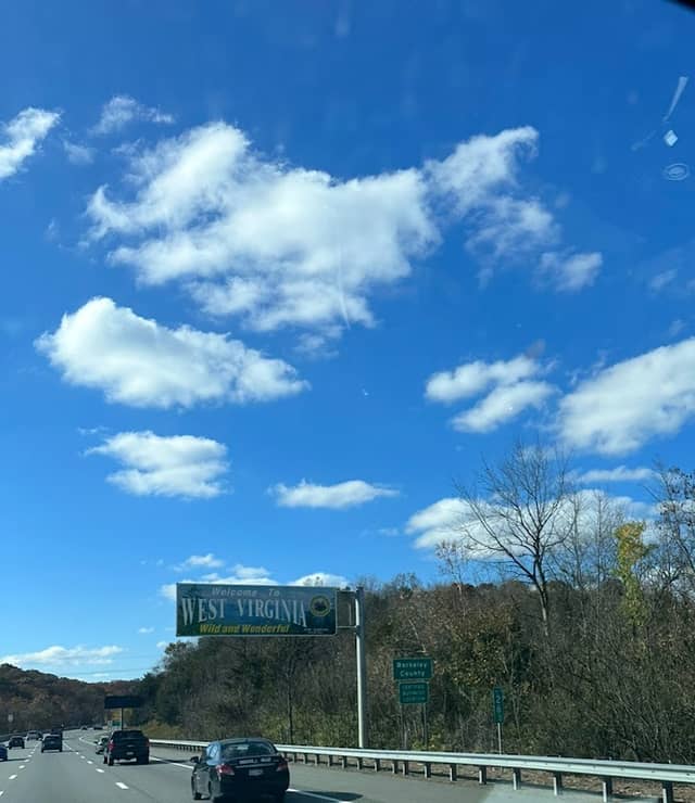 West Virginia Welcome Sign - Image 1