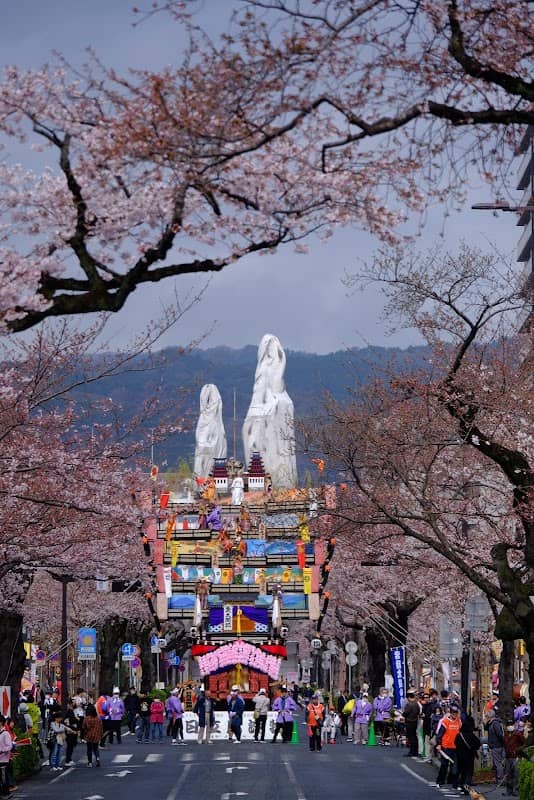 日立平和通りの桜並木 - Image 1