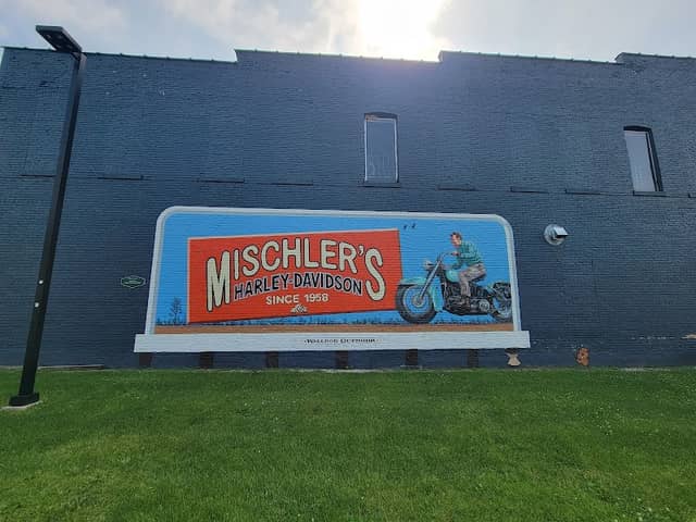 Mischler's Harley Davidson Mural - Image 1