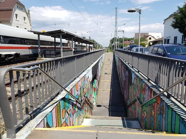 Panoramablick auf Bahnhof Walldorf - Image 2