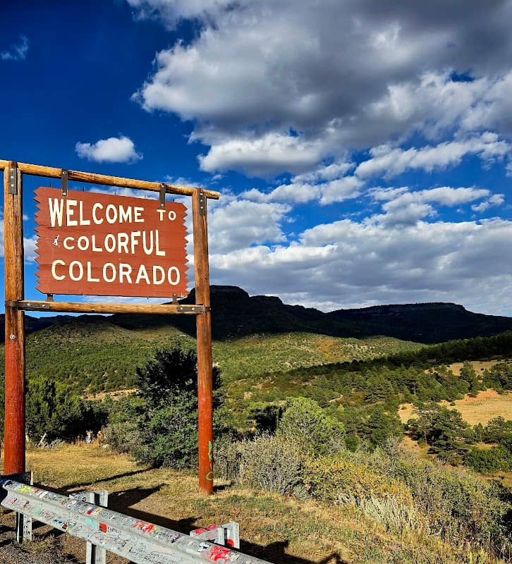 Welcome to Colorado Sign - Image 1