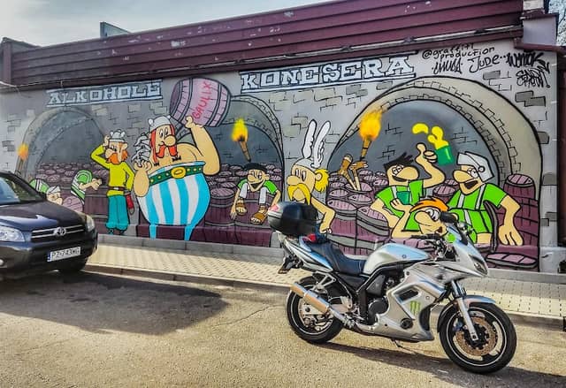 Mural Asterix i Obelix - Image 1