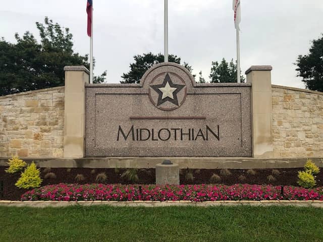City of Midlothian Marker - Image 1