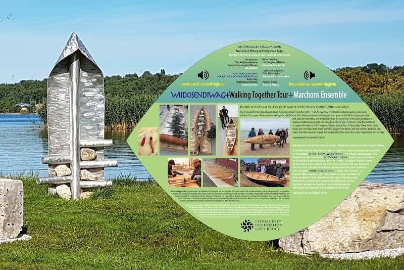 Wiidosendiwag + Walking Together + Marchons Ensemble Anishinaabe Tour - Image 1