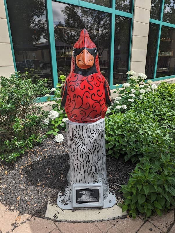 Zenburda Cardinal Sculpture - Image 2
