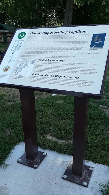 Papillion Historical Sign: Discovering and Settling Papillion - Image 3