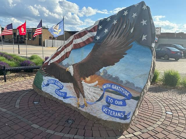 Cerro Gordo County Freedom Rock - Image 1