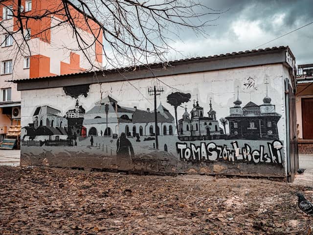 Mural trzech świątyń - Image 1
