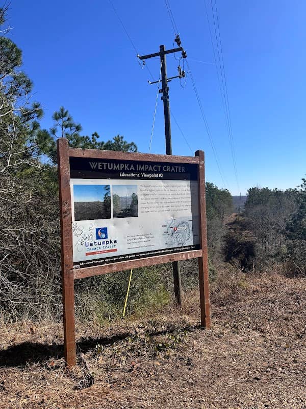 Wetumpka Impact Crater marker - Image 2