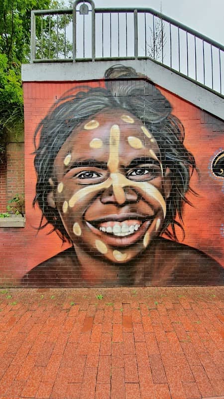 Graffiti Aborigines und Boomerang - Kultur aus Tausch #6 - Image 1