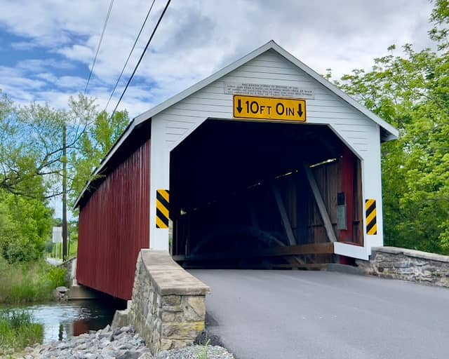 Historic Hassenplug Covered Bridge - Image 1