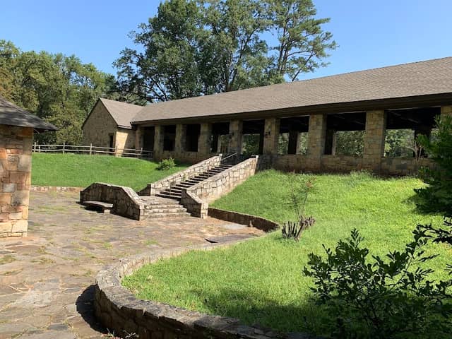 Indian Springs State Park Stone Pavilion - Image 1