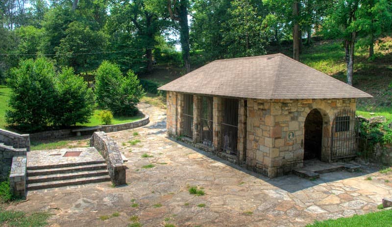 Indian Springs State Park Stone Pavilion - Image 2