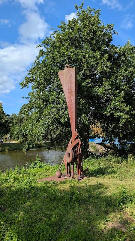 Kunstwerk Nordhornstengel von Bernhard Luginbühl - Image 1