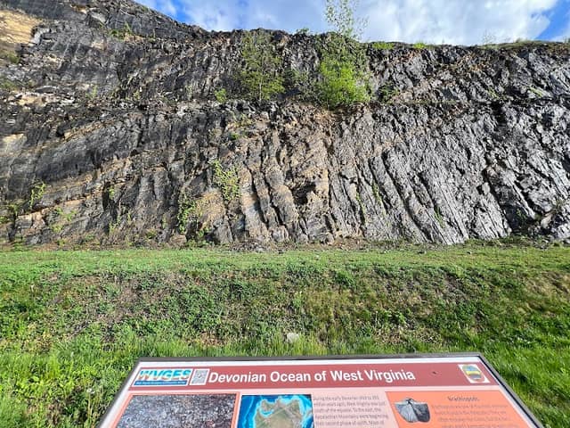 Educational Geological Signs by the WVGES - Image 1
