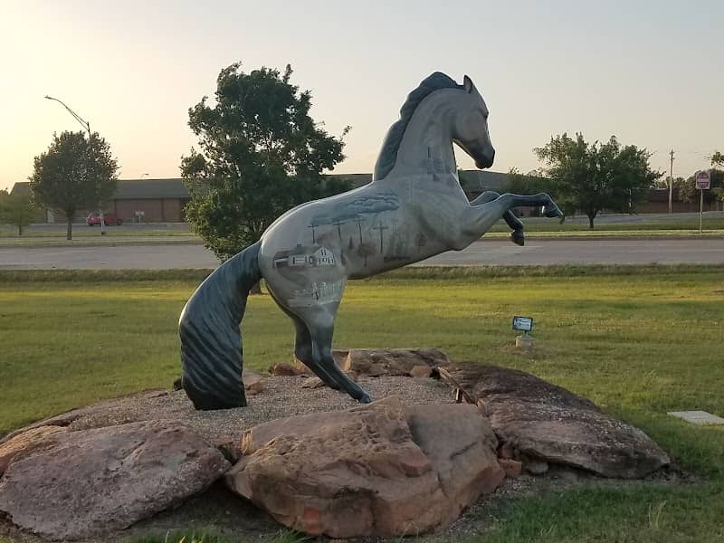 Painted Horse "Pioneers In Public Service" - Image 1