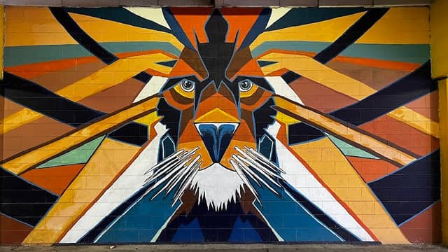 Be A Lion Mural - Image 2