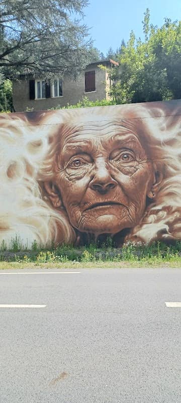 Fresque à AUREC d'Aéro Urban painter - Image 1