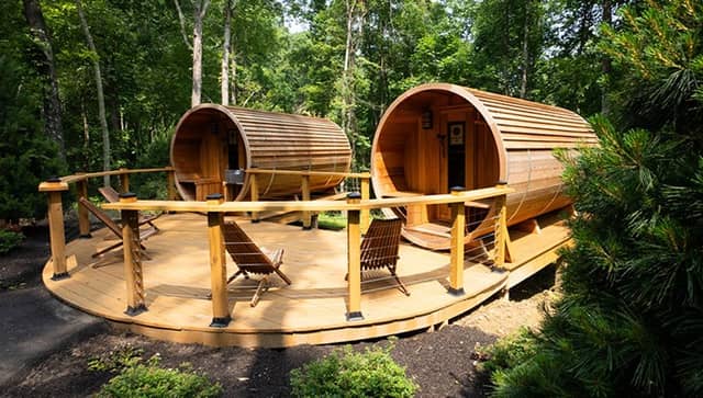 Sauna Pods in Hocking Hills - Image 1